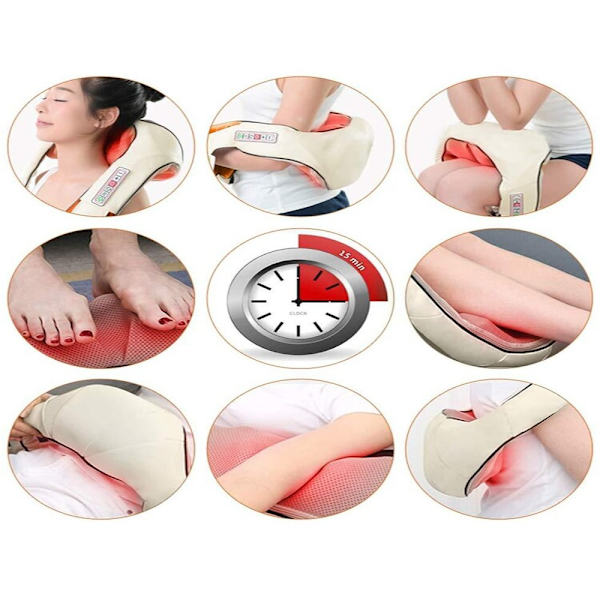 Massagesjal SVART EU-KOPPLING EU-KOPPLING Black EU Plug-EU Plug
