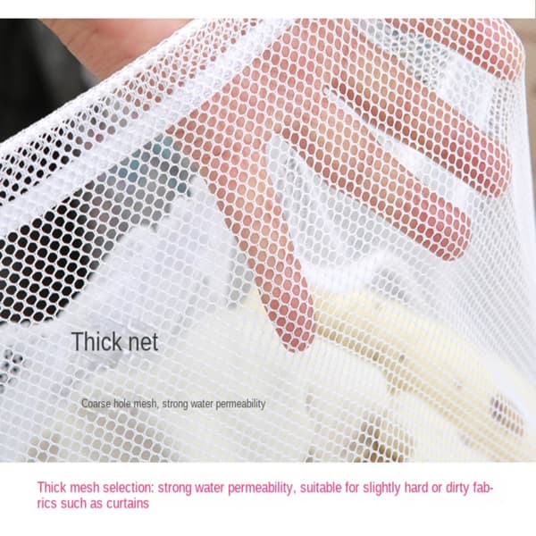 Mesh Laundry Bag Laundry Hamper Liner Taitettava mesh