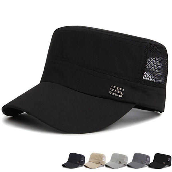 Cap Baseballkeps MÖRKGRÅ Dark grey