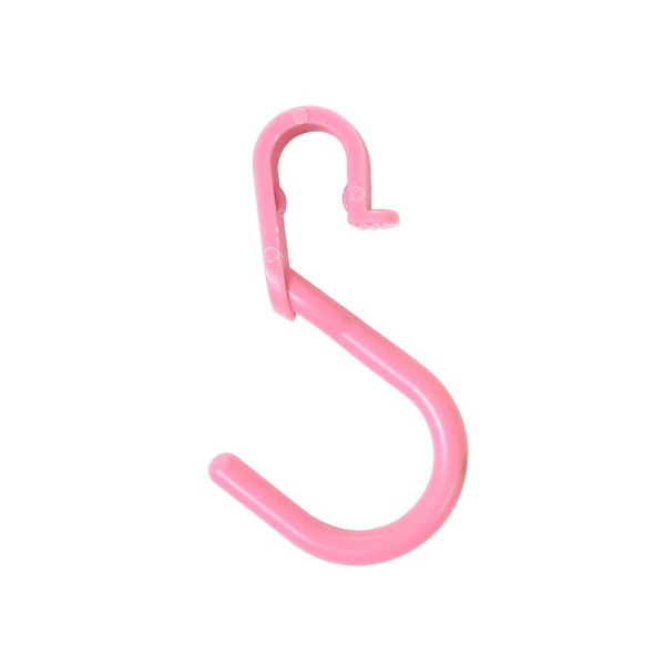 10 kpl S-ripustimet Creative S-koukku PINK pink