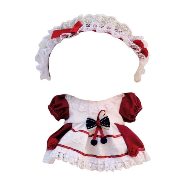 Dockkläder Lolita Klänning Set TYP D TYPE D Type D