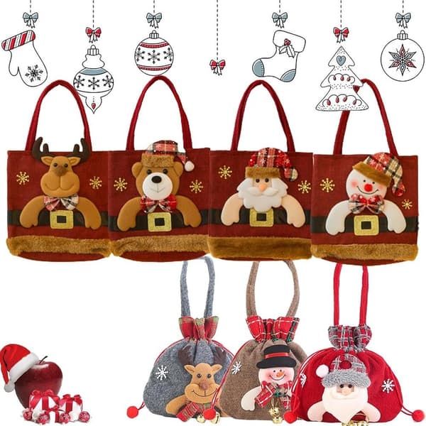 Julklappspåsar Xmas Tote 2 2 2