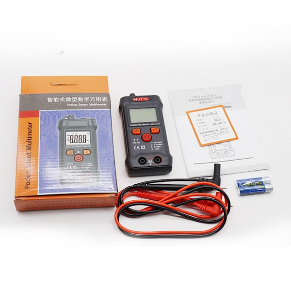 Smart Digital Multimeter Mini Metro Auto -valikoima