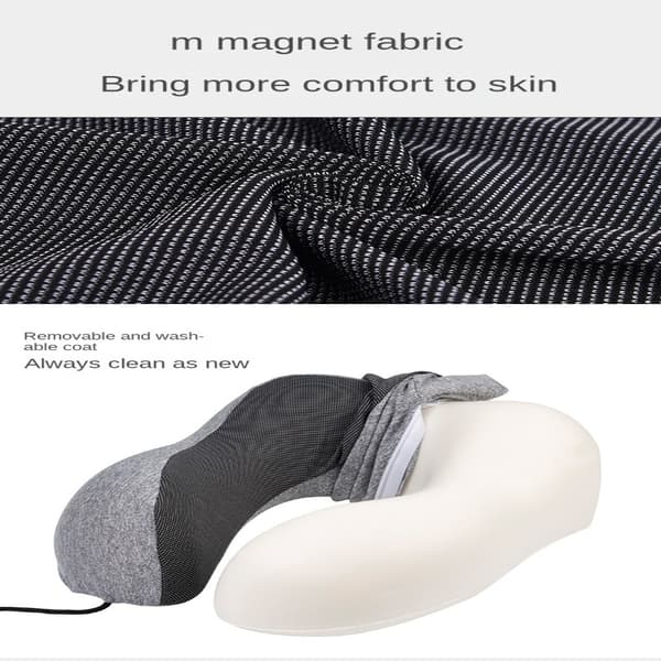 Reisepute Nakkepute LYS GRÅ Light Grey