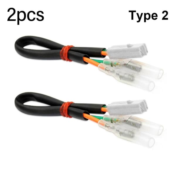 1/2 STK Blinklysadapter Plugg ledningsnettkoblinger TYPE type 2-2pcs