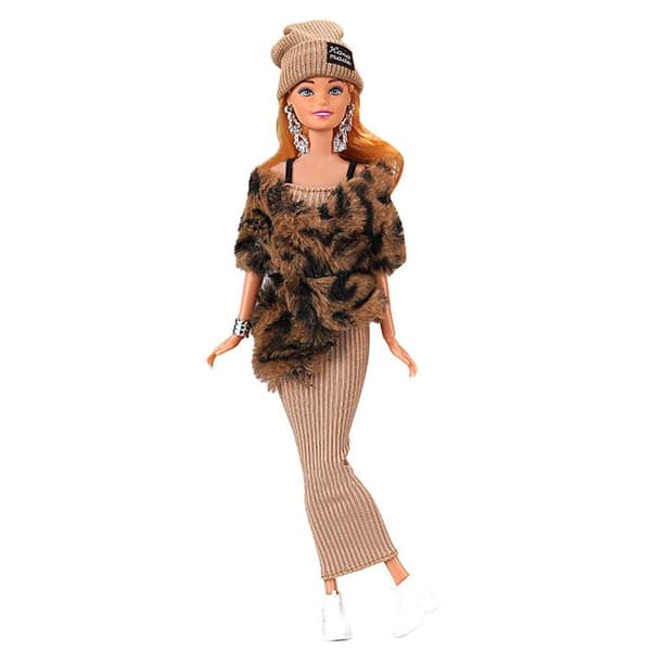 Vinterkläder Plyschrock 1 1 1