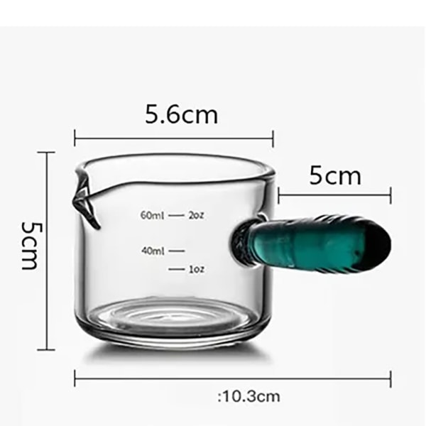 Espresso Mugg Måttkopp CLEAR 60ML clear 60ml