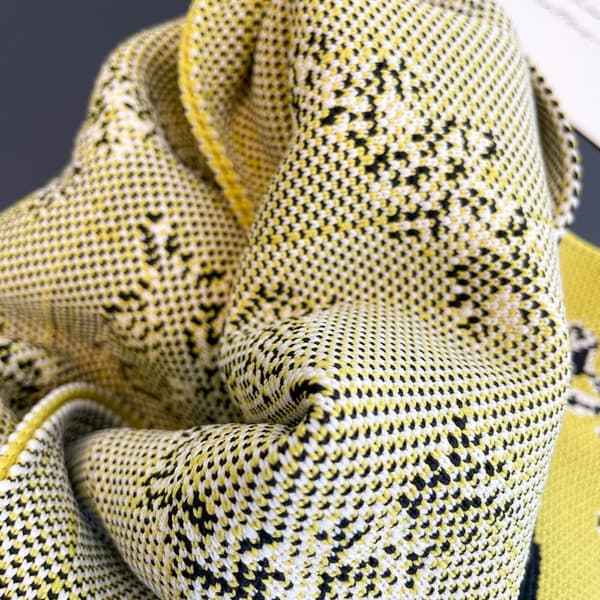 Knit Handbag Kangaskassi VIHREÄ green