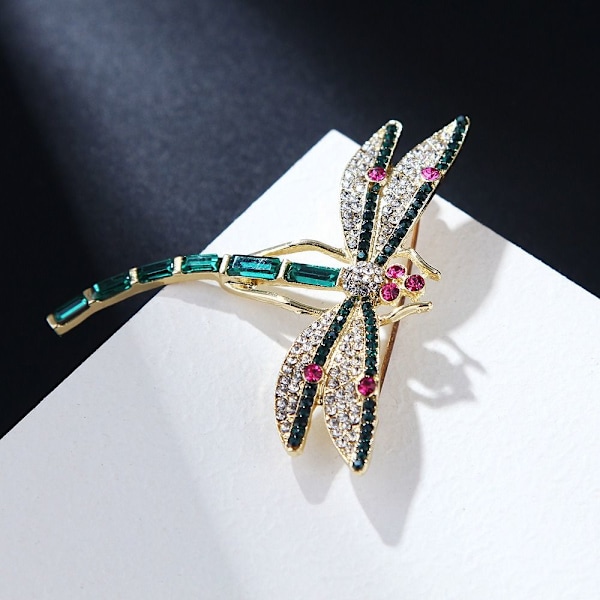 Dragonfly Brosch Insekt Pin Badge Emalj Pin 2pcs