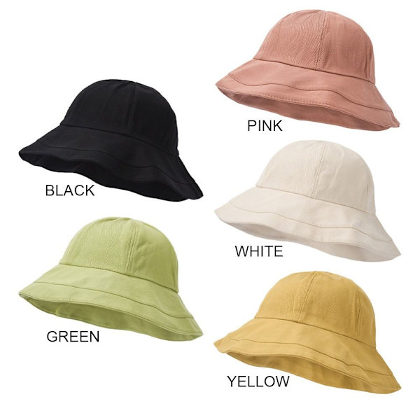 Fisherman Cap Store Visirer SORT black
