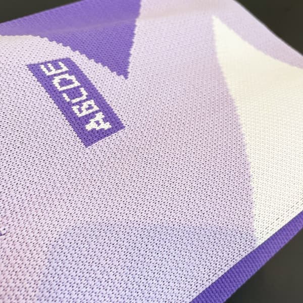 Stickad Handväska Tygväska GRÅ grey