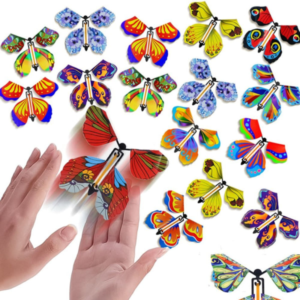 Magic Flying Butterfly Perhonen lentävä korttilelu 1 1 1
