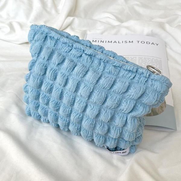 Kosmetisk veske Clutch veske BLÅ blue