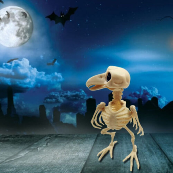 Halloween bevægeligt skelet Dyr falsk skelet GECKO GECKO gecko