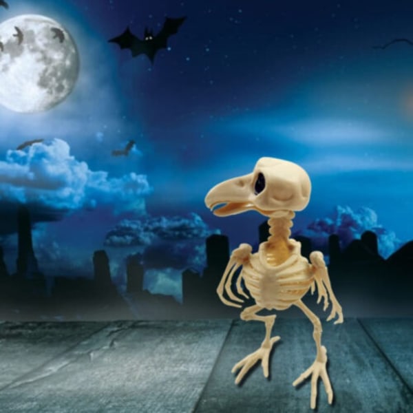 Halloween Bevegelig Skjelett Dyr Fake Skjelett MUS MUS mouse