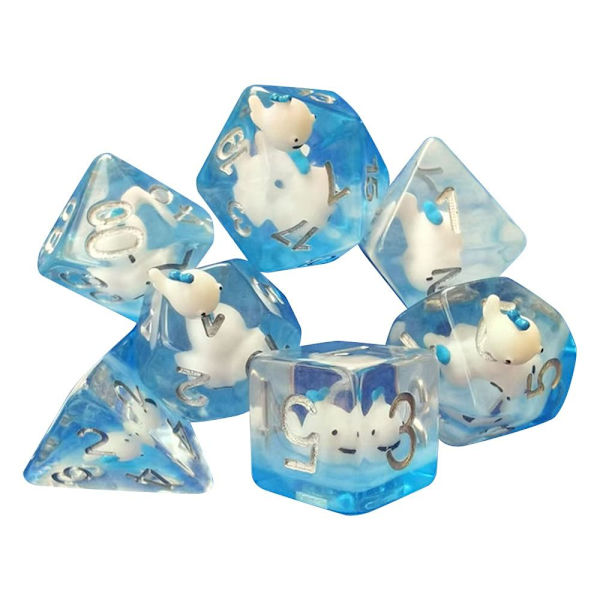 7st/ set Animal Delfintärning Set Speltillbehör Fritid