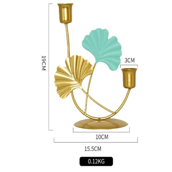 Ginkgo Leaf kynttilänjalka D D D