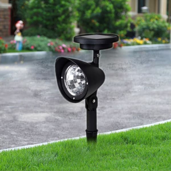 2st Solar Spot Lights Trädgårdsbelysning 2ST-VITT LJUS 2pcs-White Light