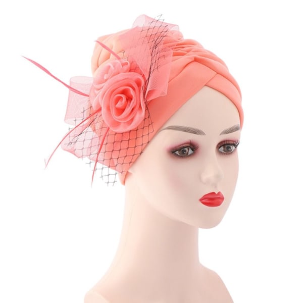 Turban Luer Dame Hijab VANNMELON RØD watermelon red
