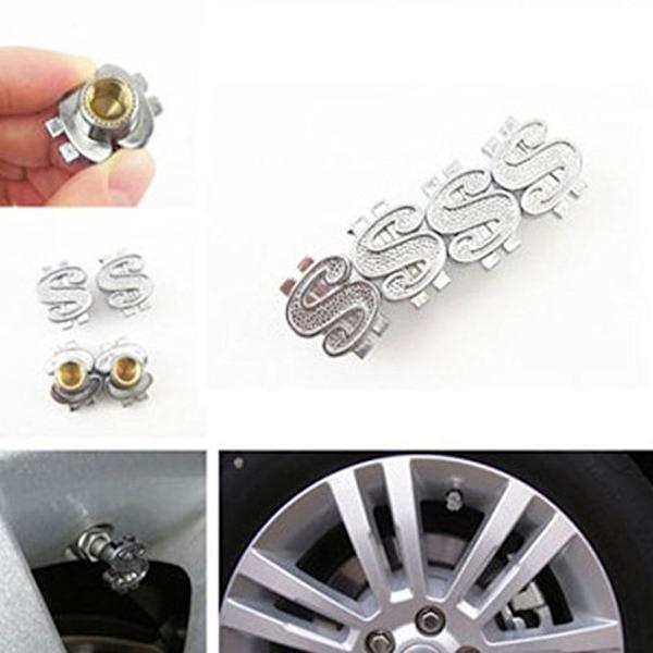 Venttiilin varren cap Pölytiivis cover SILVER silver