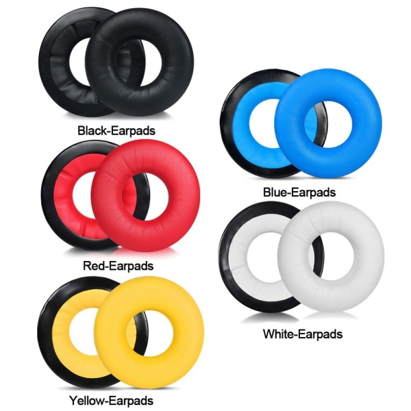 Öronkuddar till Sennheiser HD25 VITTA ÖRKOPPOR white earpads-earpads