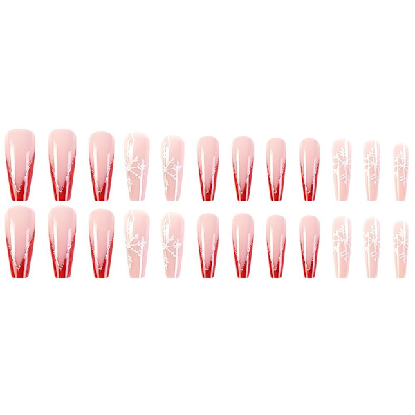 Christmas French Fake Nails False Nail 4 4 4