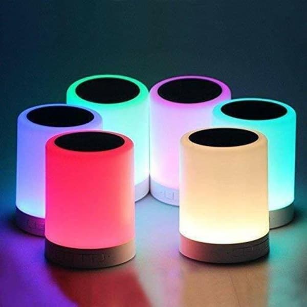 LED Bluetooth högtalare Högtalare Touch Night Light