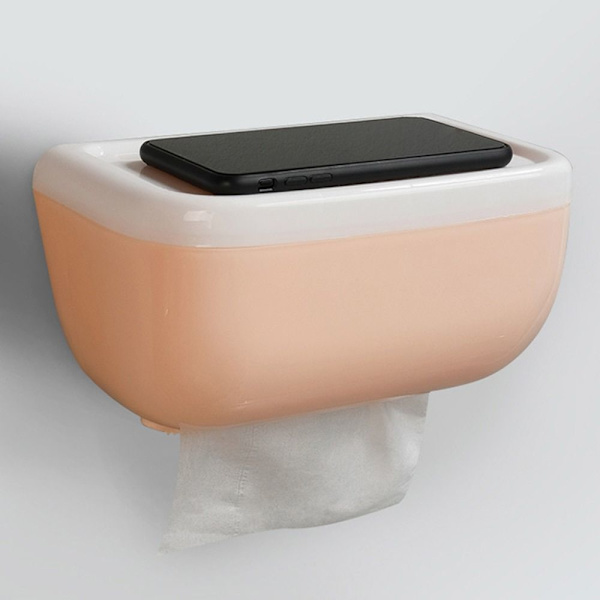 Toalettpapirholder Tissue Box SORT Black
