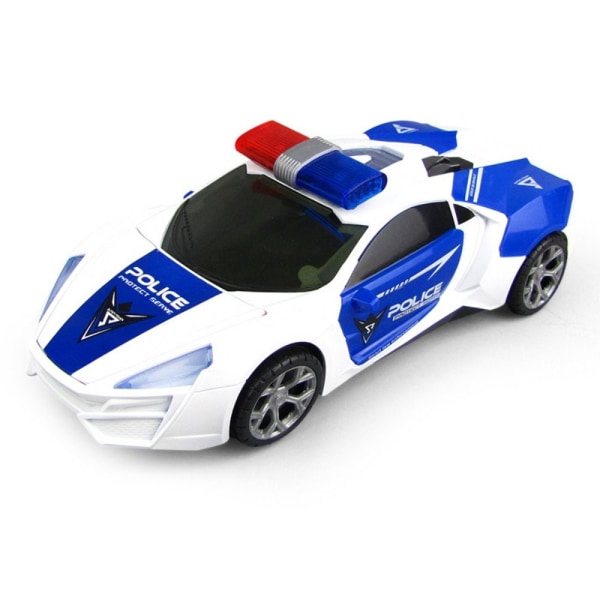 Elektriske legetøjsbiler Bump & Go Police Car Drifter Model