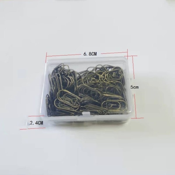 150 kpl Tiny Clips Mini Paperclips Small