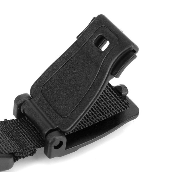 2st Barnsäkerhetsrem Baby spänne SVART MED LÅS Black With Lock