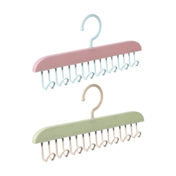 Multi Hanging Storage Hanger Garderobe Opbevaringsorganizer BLÅ blue