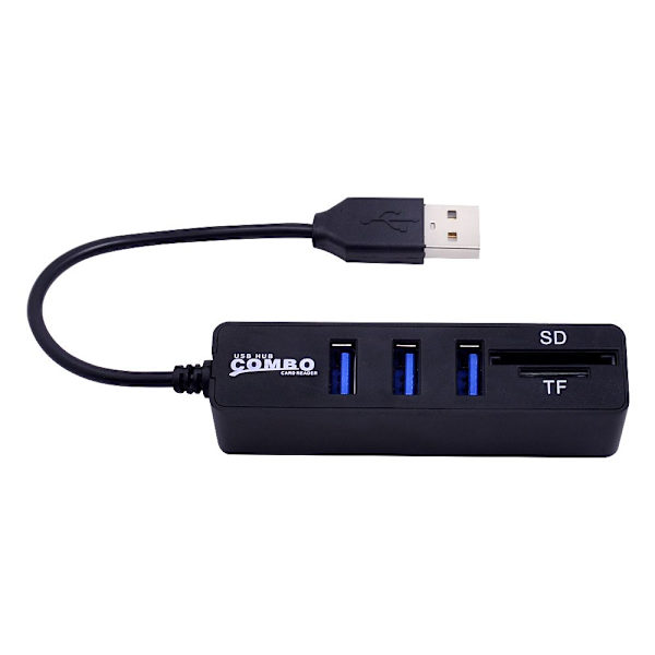 USB Hub Combo High Speed Splitter 3 PORTAR USB