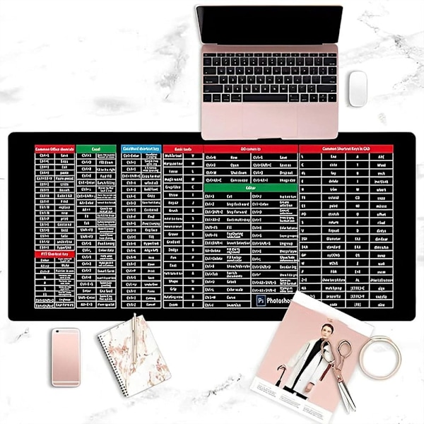 Quick Key Mousepad Näppäimistöalusta 400X800X3MM2 2 400X800X3MM2