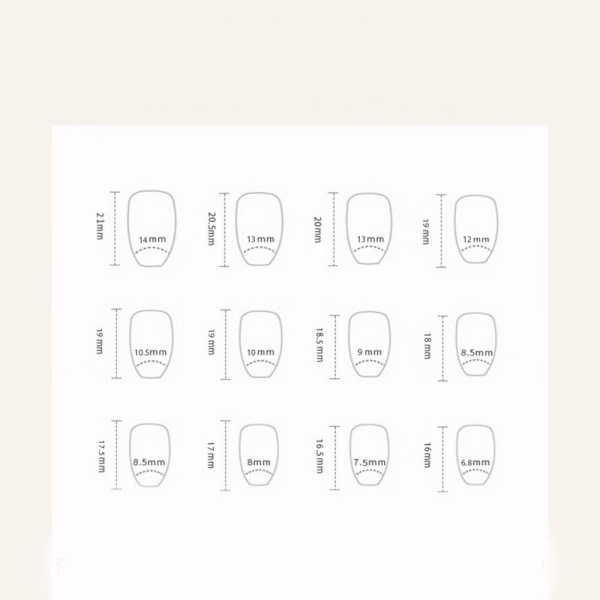 False Nails Fake Nails W1384 W1384 W1384