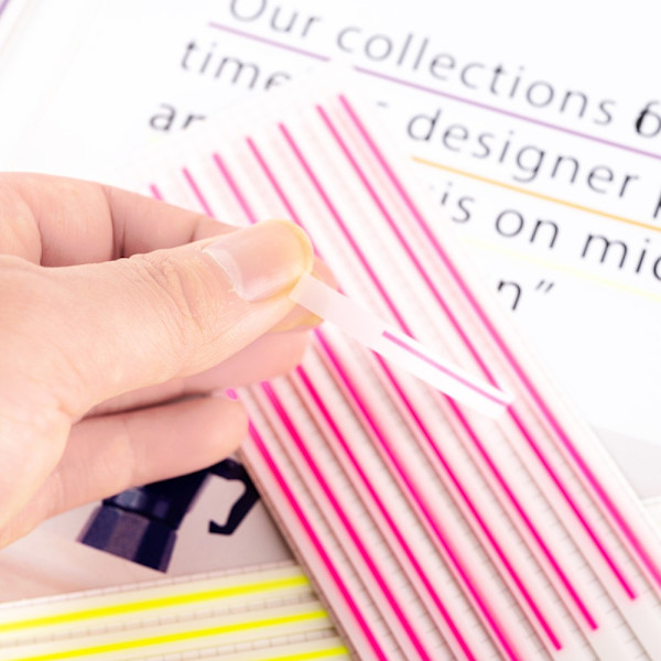 Highlighter Strips Highlighter Tape Memo Pad