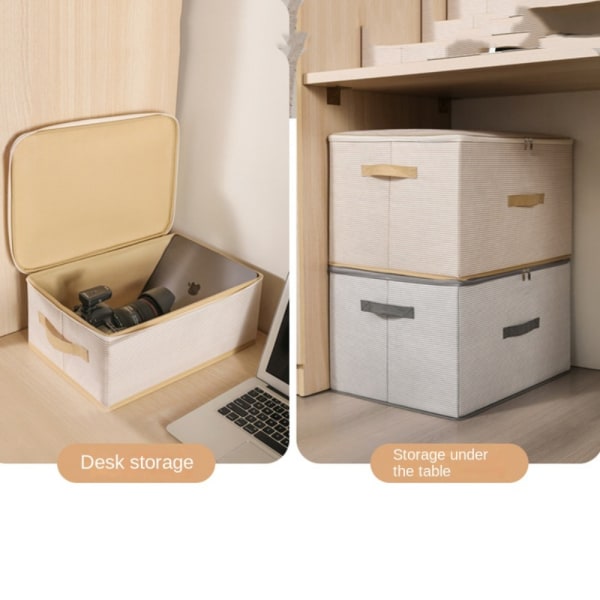 Vaatteet Säilytyslaukku Vaatekaappi Organizer BEIGE LL beige l-l