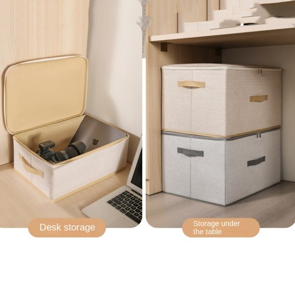 Vaatteiden säilytyslaukku Vaatekaappi Organizer GREY SS grey s-s