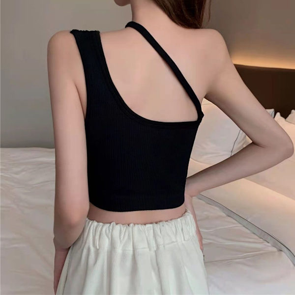Dam Tank Sexiga Underkläder Crop Top GRÖN green