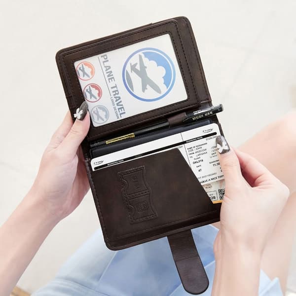 Passholder Passport Bag GRÅ grey