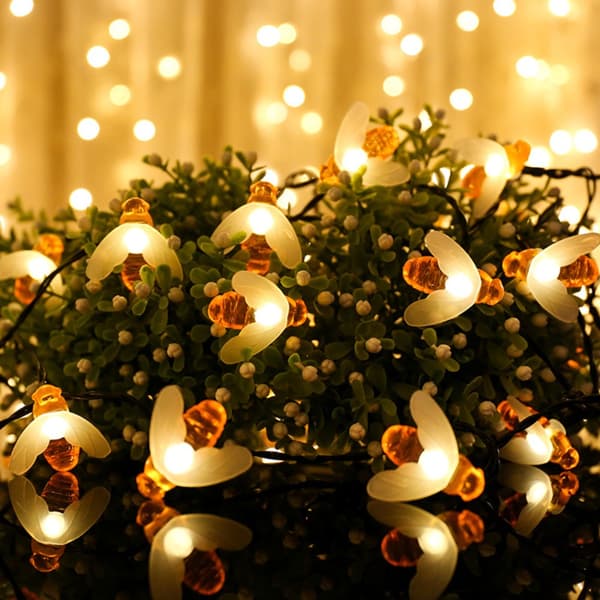 Bee String Light Garland Lights 6.5M-30LEDS 6.5m-30leds