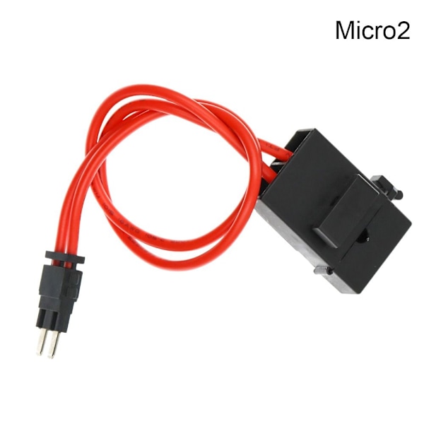 2stk Bilsikringsholder Sikringsforlengelsesledning 2STK MICRO2 2STK MICRO2 2pcs Micro2