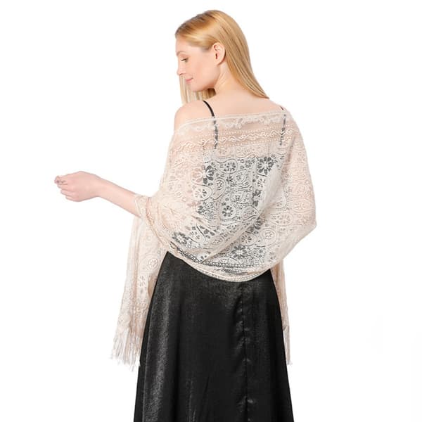 Aftenkjoler Sjal Lady Cape Wraps RØD RØD Red