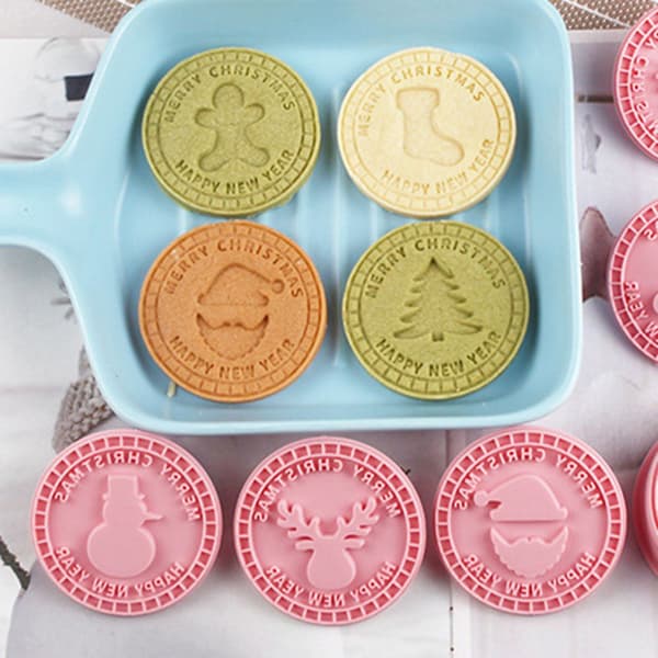 9st/ set 3D Snowflake Christmas Biscuit Form Cookie Cutter