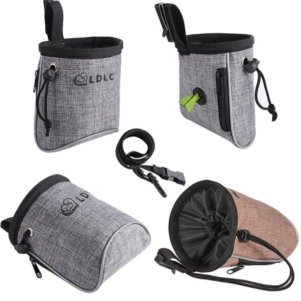 Pet Feed Pocket Snack Pouch BLÅ blue