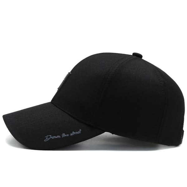 Qucik Dry Baseball Caps Golf Cap MUSTA black