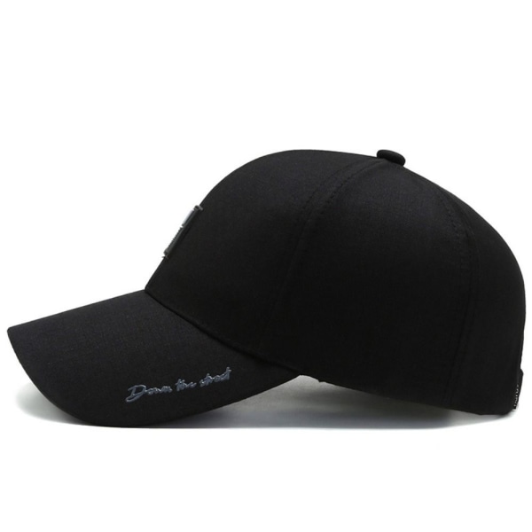 Qucik Dry Baseball Keps Golf Fiske Cap MÖRKGRÅ dark grey
