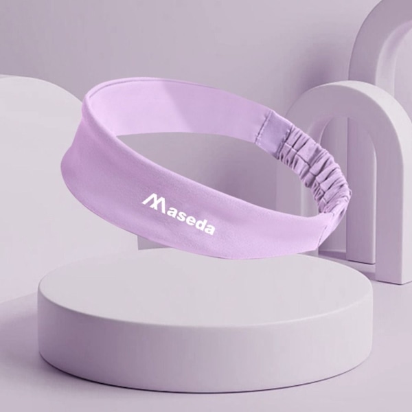 Dame Svette Svettebånd Yoga Pannebånd LILLA Purple