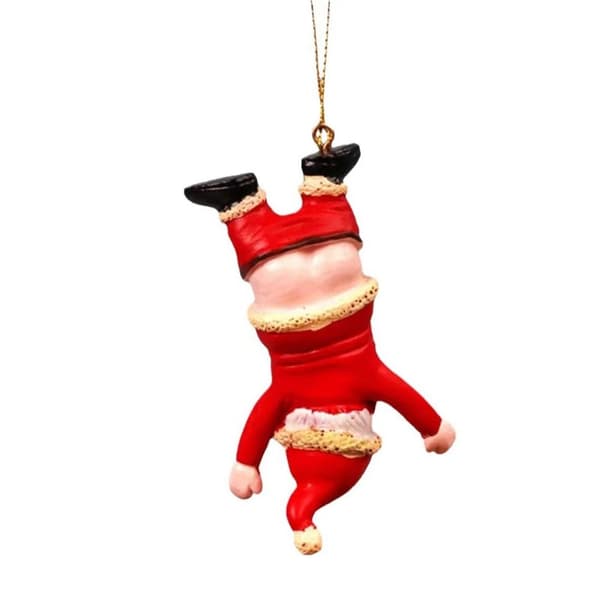 Santa Bare Butt Pendant Julgranshänge STYLE 1 STYLE 1 Style 1