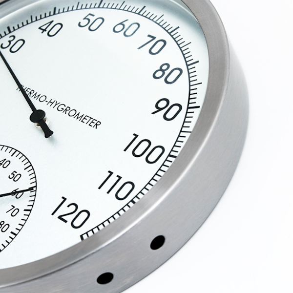 Termometer Hygrometer Temperatur Luftfugtighed Tester Væghængt